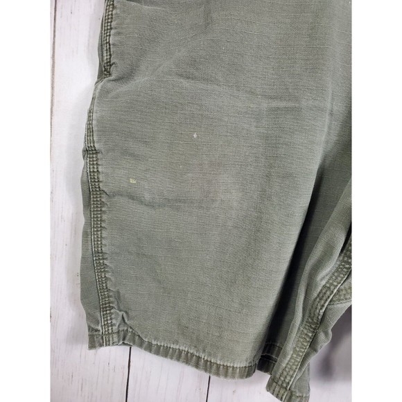 CARHARTT Carpenter Work Shorts Green Cotton B147 LBR Original Fit Men's Sz 38 - Picture 5 of 11
